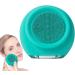 demaxiyad Facial Cleansing Brush | Gentle Electric Face Exfoliator Scrubber Face Wash Brush - Skin Rejuvenating Face Exfoliator Scrubber Silicone Face Brush Cleanser for Family Green - Buy Online on GoSupps.com