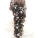 Chargances Wedding Hair Vine Long Bridal Headband Hair Accessories for Bride and Bridesmaid Flower Pearl Headband Bride Headpiece Wedding Hair Accessory (100cm / 39.3inches) - Buy Online on GoSupps.com