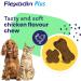 Flexadin Plus Joint Supplement Chews for Cats and Small Dogs (up to 10kg) | Supports Mobility & Flexibility | With Glucosamine, Chondroitin, Omega 3 & Vitamin E | 90 Chews - Buy Online on GoSupps.com
