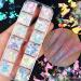 Mermaid Nail Art Glitter Flakes - Iridescent Confetti Nail Foil for DIY Manicure | 12 Grid Set - Buy Online on GoSupps.com