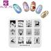 KADS 4pcs Christmas Nail Stamping Plates for DIY Nail Art Decoration - Festive Design Templates - Buy Online on GoSupps.com