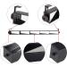 10L0L Universal Golf Cart Mirror | Rear View Mirror for EZGO, Club Car, Yamaha | Eliminate Blind Spots | 5 Panel Design - Buy Online on GoSupps.com