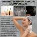 Reverse Gray Hair Solid Shampoo Anti White Hair Black Hair Soap Anti Gray Bar Black Soap Gray Hair Darkening Man Black Soap For White Black Hair With 1 Bubble Net - Buy Online on GoSupps.com