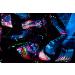 Midnight Glo Neon Black Light Face & Body Paint Set - 2oz Bottles (Set of 6) - Fluorescent UV Glow Makeup - Buy Online on GoSupps.com