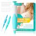 2 in 1 Skin Tag Remover Auto Skin Tag Remover Pen Tag Removal Kit Micro Skin Tags & Moles Removal Kit Painless Skin Tag Mole Wart Removal Kit for All Body Parts (B)