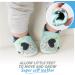 Blue Elephant Baby Shoes | Soft Sole Leather Toddler Shoes 0-6 Months | Baby Boy & Girl Walking Shoes - Buy Online on GoSupps.com