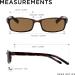 Buy Read Optics Reading Glasses +1 to +3.5 | Prescription & Non-Prescription Tinted Glasses - Rectangular Tort 1-Pack - Buy Online on GoSupps.com