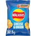 Walkers Cheese & Onion Crisps 32x32.5g (wholesale Box) Cheese 32.5 g (Pack of 32) - Buy Online on GoSupps.com