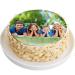 Custom Edible Fondant Cake Toppers - Personalize with Your Photo & Text (20 cm ) - Buy Online on GoSupps.com
