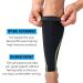 360 RELIEF Compression Calf Sleeves for Men and Women - Shin Splints, Muscle Cramps, Circulation, Running, Hiking, Marathon - Black XL | Includes Mesh Laundry Bag - Buy Online on GoSupps.com