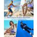 Waterproof Fanny Pack - Beach Vacation Essentials for Phone and Valuables (Rose + Black, 2 Pack) - Buy Online on GoSupps.com