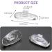 Silicone Nose Pads for Glasses - 5 Pairs | Anti-Slip & Comfortable Adhesive Nose Pads for Eyeglasses, Sunglasses, Spectacles | Grips & Cushions for Nose Support | Non-Toxic Silicone - Buy Online on GoSupps.com
