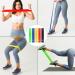 5 Pcs Resistance Bands Exercise Bands Resistance Bands Set with 5 Different Resistance Levels Training Elastic Bands Workout Bands Yoga Bands Gym Band Resistance Fitness Bands for Pilates Rehab - Buy Online on GoSupps.com