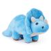 Zappi Co Children's Soft Cuddly Plush Toy Animal - Perfect Perfect Soft Snuggly Playtime Companions for Children (12-15cm /5-6") (Triceratops) One Size Triceratops