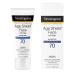 Neutrogena Age Shield Anti-Oxidant Face Lotion Sunscreen with Broad Spectrum SPF 70 Oil-Free & Non-Comedogenic Moisturizing Sunscreen to Prevent Signs of Aging 3 fl. oz