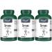 VORST Iron Supplement for Men Max Strength 3 x180 Vegan Capsules | Made with Ferrous Fumarate | Alternative to Liquid | 3 Bottles 540 count (Pack of 1)