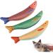 Osdue Cat Mint Toys - 3 Plush Fish Toys for Cats & Kittens | Dental Chew & Simulation Fish | International Shipping - Buy Online on GoSupps.com