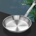 Frying Pan Kitchen Cookware Non Stick Pan Skillet with Sleek Metallic Exterior Stainless Steel Frying Pan Suitable for All Hob Types (Color : 22cm) - Buy Online on GoSupps.com
