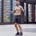 OEBLD Men's 2-in-1 Gym Workout Running Shorts - Grey Large with Towel Loop - 7'' Athletic Shorts - Buy Online on GoSupps.com