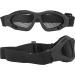 Evike Airsoft 6mmProShop Zero Wire Mesh Shooting Range Goggles - Black - Buy Online on GoSupps.com