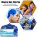 6 Pack Temporary Hair Color Wax for Men Women Kids - Natural Hair Coloring Wax for Daily Party Cosplay Halloween - Green Orange Pink Purple Red Blue - Buy Online on GoSupps.com
