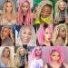 Pink Pre-Stretched Springy Afro Twist Hair 16 inch - 4 Packs for Passion Twist, Butterfly Locs & Bohemian Braids - Synthetic Braiding Hair Extension for Black Women - Buy Online on GoSupps.com