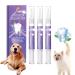 Pet Oral Repair Gel for Dogs Pet Oral Repair Gel Pet Oral Care Gel Pet Oral Restoration Whitening Gel Gel Pet Oral Pet Oral Repair Gel Pen for Cats (3pc)