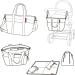 Reisenthel Ladies Baby Organizer Bag - Stylish Silver Diaper Bag for Moms | International Shipping Available - Buy Online on GoSupps.com
