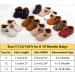 RVROVIC Baby Girl Moccasins Princess Mary Jane Flat Shoes | Size 12-18 Months | Black - Buy Online on GoSupps.com