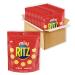 Ritz Crackers Mini Resealable Snack Packs School Snacks 180g 12 Boxes Original 16.67 g (Pack of 12)