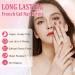 20Pcs Semi Cured Gel Nail Strips Soft Self-Adhesive Gel Nail Stickers Long-Lasting Waterproof Gel Nail Polish Wraps Salon-Quality Manicure Set for Women Girls Kids DIY Decorations - Blush Shimmer - Buy Online on GoSupps.com