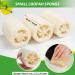 6pcs Natural Luffa Sponge Set - Eco-Friendly Shower & Kitchen Scrubbers for Exfoliating & Peeling - Buy Online on GoSupps.com