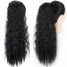 Hair Extensions 22 Inch Long Corn Wave Ponytail Hair Extension Synthetic Fluffy Curly Ponytail Headband Hair Clip Women Wig Hair Bun Hair Pieces For Women (Color : 09 Size : 22inches) 22inches 09 - Buy Online on GoSupps.com