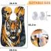 Fierce Tiger Beard Bib Apron - Ultimate Beard Hair Catcher for Men | Perfect Gift for Father's Day Anniversaries & Christmas | Includes 2 Suction Cups - Buy Online on GoSupps.com