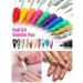 Kalolary 12 Color 3D Nail Art Pens Set for DIY Nail Art - Nail Point Graffiti Dotting Pen Drawing Painting Liner Brush - Manicure Tools - Buy Online on GoSupps.com