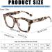 Viseng 3 Pack Oversized Frame Women s Blue Light Blocking Reading Glasses - Stylish Computer Readers in Black Leopard & Grey Leopard (3.0 Diopters - Buy Online on GoSupps.com