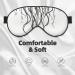 Jellyfish Pattern Eye Mask - Adjustable Blackout Sleeping Mask for Men & Women | Sleep Aid - Buy Online on GoSupps.com