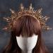 Goddess Headband Goddess Crown Headpiece Lolita Crown Headpiece Halo Headband Tiaras Spike Crown Headpiece Goddess Crowns for Women - Buy Online on GoSupps.com