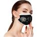 Lulupi 10-Piece One-Way Adult Flower Motif Mouth & Nose Protection | Elegant Breathable Bandana Mask Neck Warmer for Women - Dandelion-01 - Buy Online on GoSupps.com