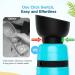 Pecute 650ml Dogs Water Bottle & Food Container 3-in-1 - Portable Portable Puppy Drinking Bottle for Travel & Walks - Light Blue - Buy Online on GoSupps.com