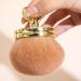 Powder Brush Makeup - Blusher Brush | Multifunction Make up Brush | Setting Powder Brush | Mushroom Head Face Brushes Makeup| Powder Brush for Pressed Powder gold - Buy Online on GoSupps.com