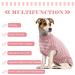 Breathable Post-Surgery Dog Body Suit - Hjumarayan XXL Pink Striped Castration Recovery for Small & Medium Dogs - Buy Online on GoSupps.com
