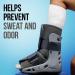 3 Pack - Replacement Sock Liner for Aircast Walking Boot - Breathable Orthopedic Socks - One Size Fits Most - Buy Online on GoSupps.com