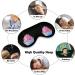 Watercolor Cupcake Sleep Mask | Adjustable Strap | Block Light for Men & Women - Buy Online on GoSupps.com