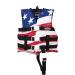 SPORTSTUFF Stars and Stripes Life Jacket, US Coast Guard Approved, Type III, Adult, Child, Youth Sizes