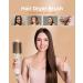 4-in-1 Hot Air Hair Dryer Brush - Negative Ion Styler for Drying, Straightening, Volumizing - Lightweight One-Step Hairdryer & Volumizer - White - Buy Online on GoSupps.com