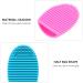 Beaupretty 6pcs Silicone Makeup Brush Cleaner - Egg Shape Scrubber & Finger Glove Pad for Flawless Cosmetics - Buy Online on GoSupps.com