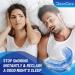 Mouth Guard For Sleep Snoring Solution - Snoring Mouthpiece For Quiet Sleep - Reusable Mouth Guard For Stop Snoring - Help Men/Women for Their Sleep Breathe Better - V Flow Design - 1mm - 4mm - Buy Online on GoSupps.com