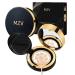 HABOHUSE MZV Air Cushion BB Cream Waterproof Foundation  Water Bead Tricolor Latte Concealer Cushion  Moisturizing Air Cushion CC Cream Full Cover Oil Control Foundation Natural Coverage (23)