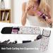 Flower Leaf Print Neoprene Curling Iron Holder - Water Resistant Heat Resistant Travel Organizer for Women - Buy Online on GoSupps.com